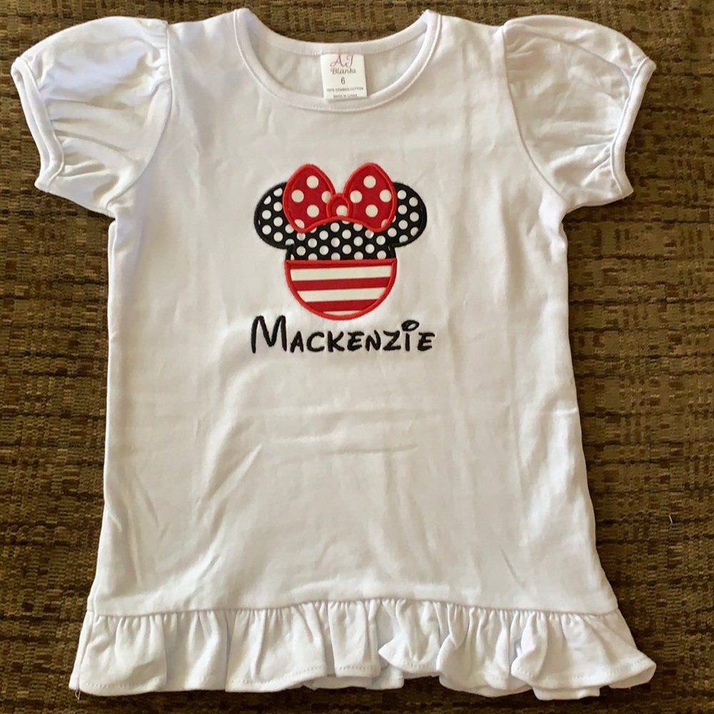 Minnie Mouse Personalized Mackenzie T-Shirt